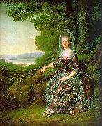 Jens Juel Madame de Pragins painting